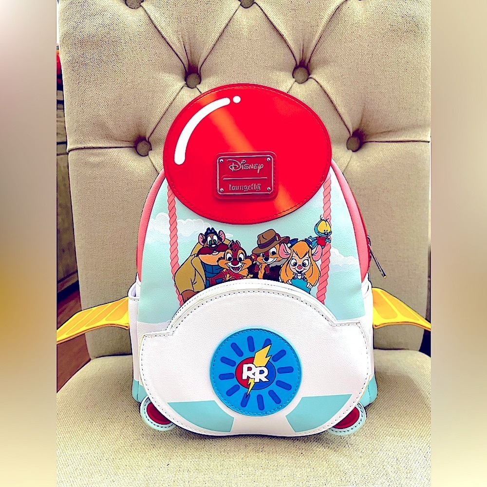 Chip 'n Dale's Rescue Rangers Loungefly Mini Backpack Disney100